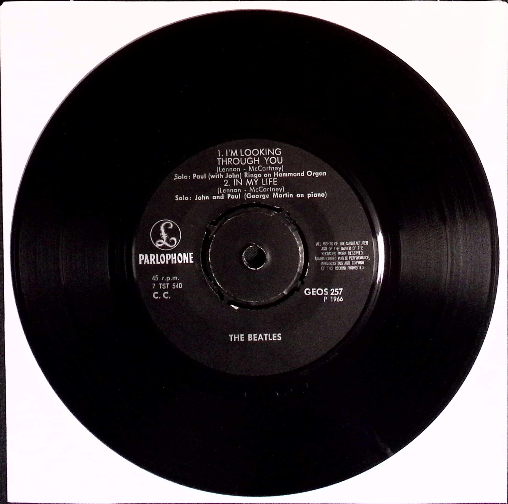 The Beatles - Bad Boy (Sweden)