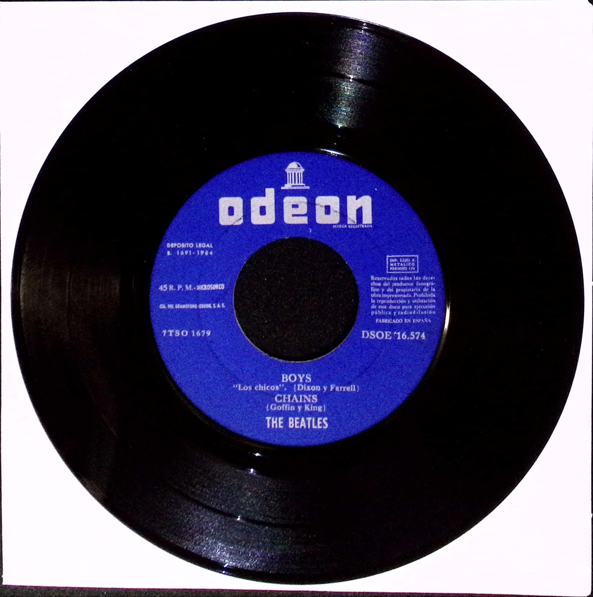 The Beatles - Boys (Spain)