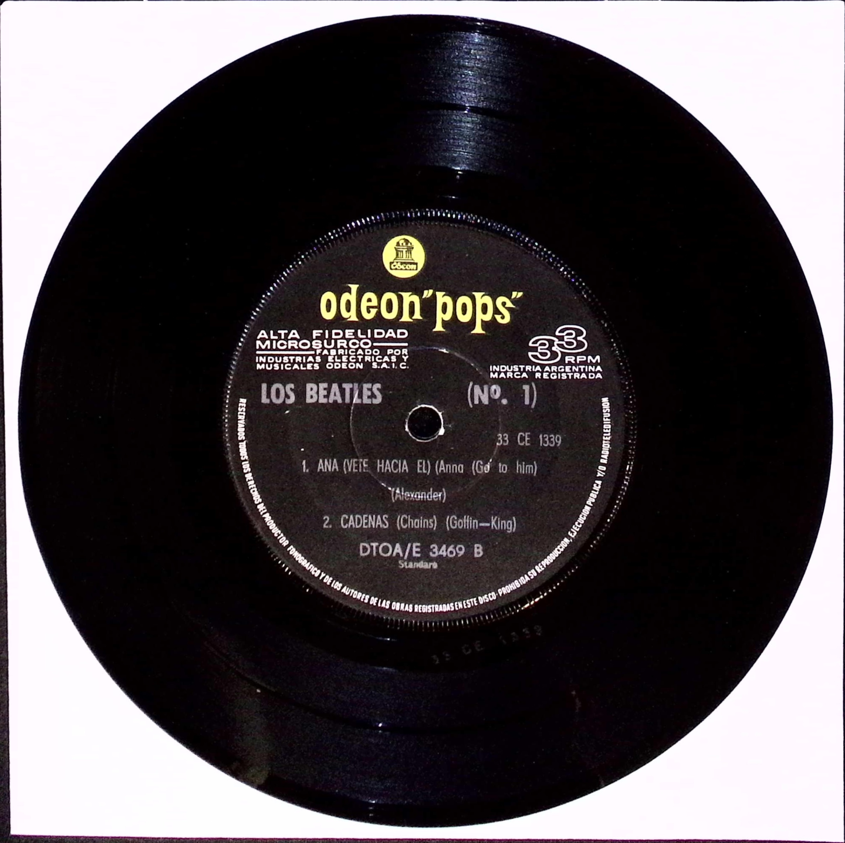 The Beatles - Los Beatles No. 1 (Argentina)