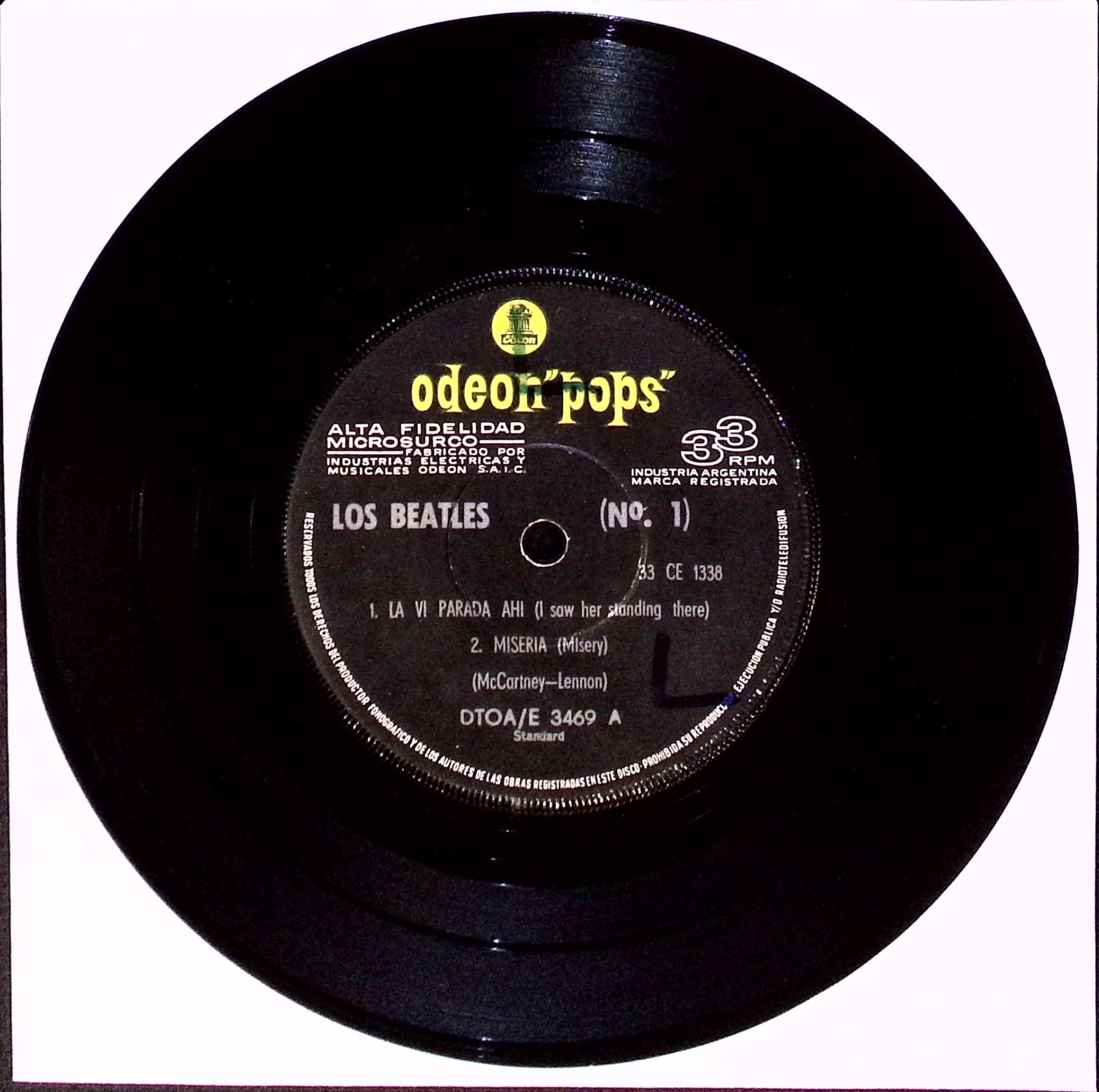 The Beatles - Los Beatles No. 1 (Argentina)