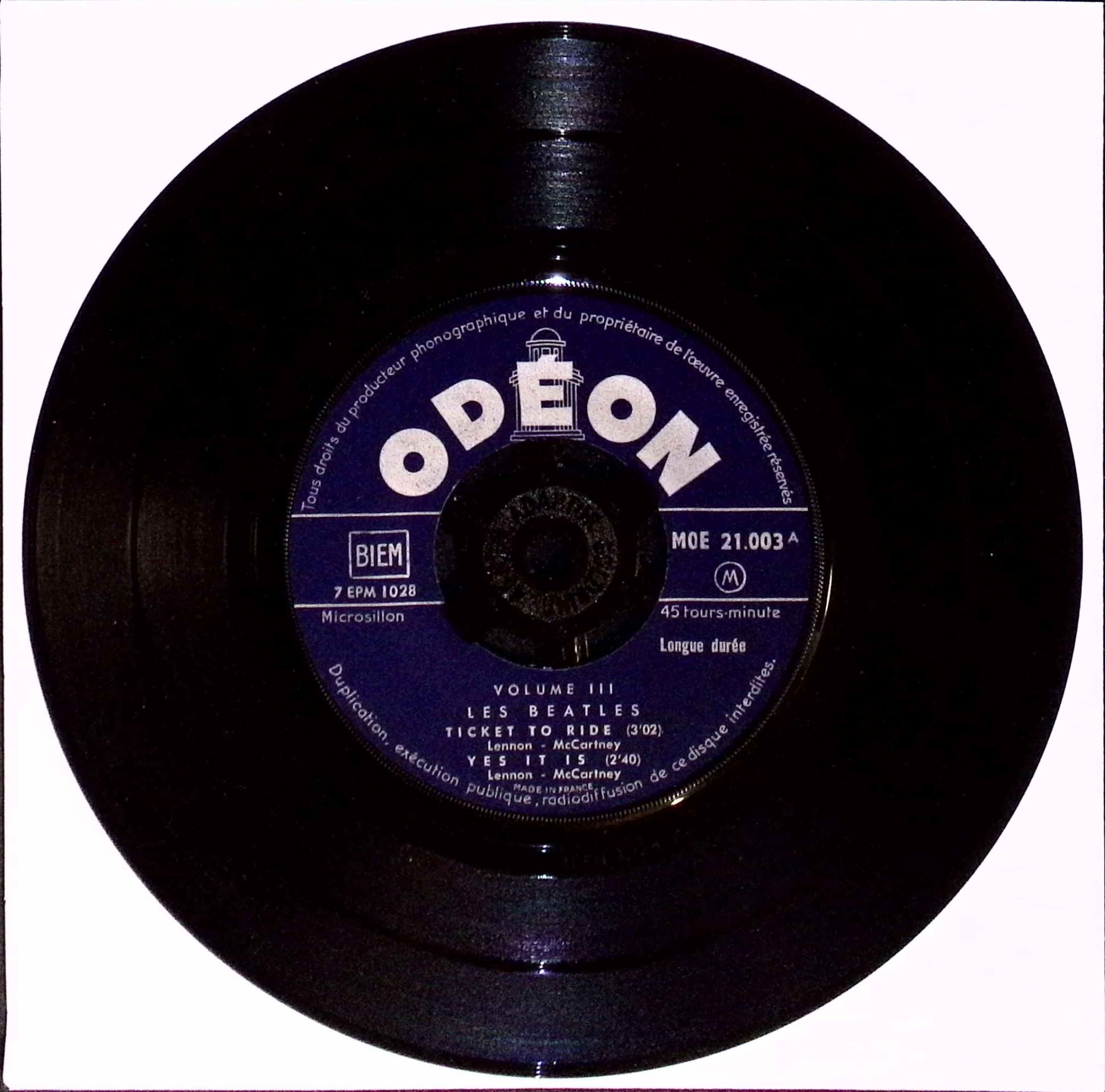 The Beatles - Volume 3 (France)