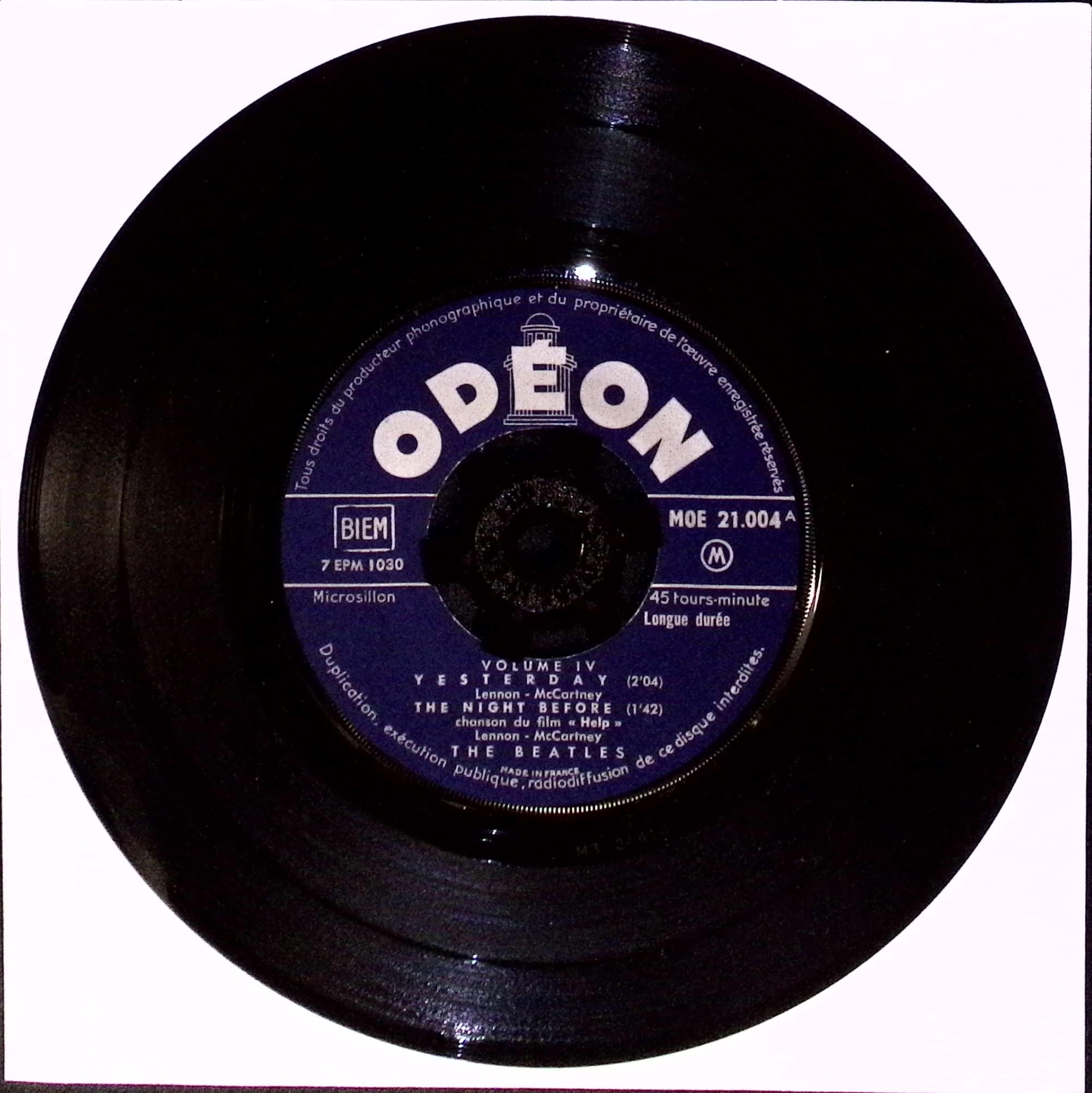 The Beatles - Volume 4 (France)