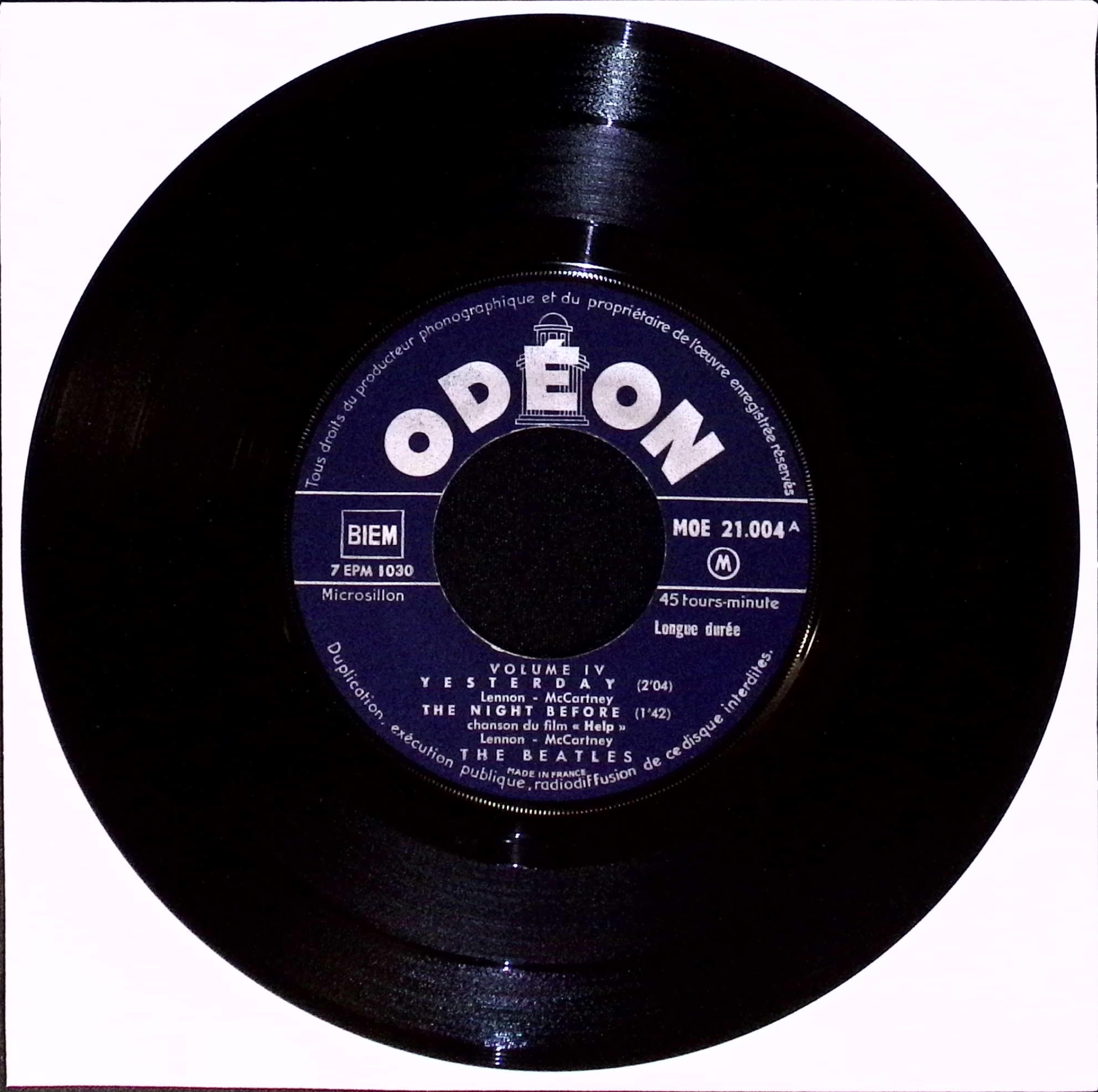 The Beatles - Volume 4 (France)