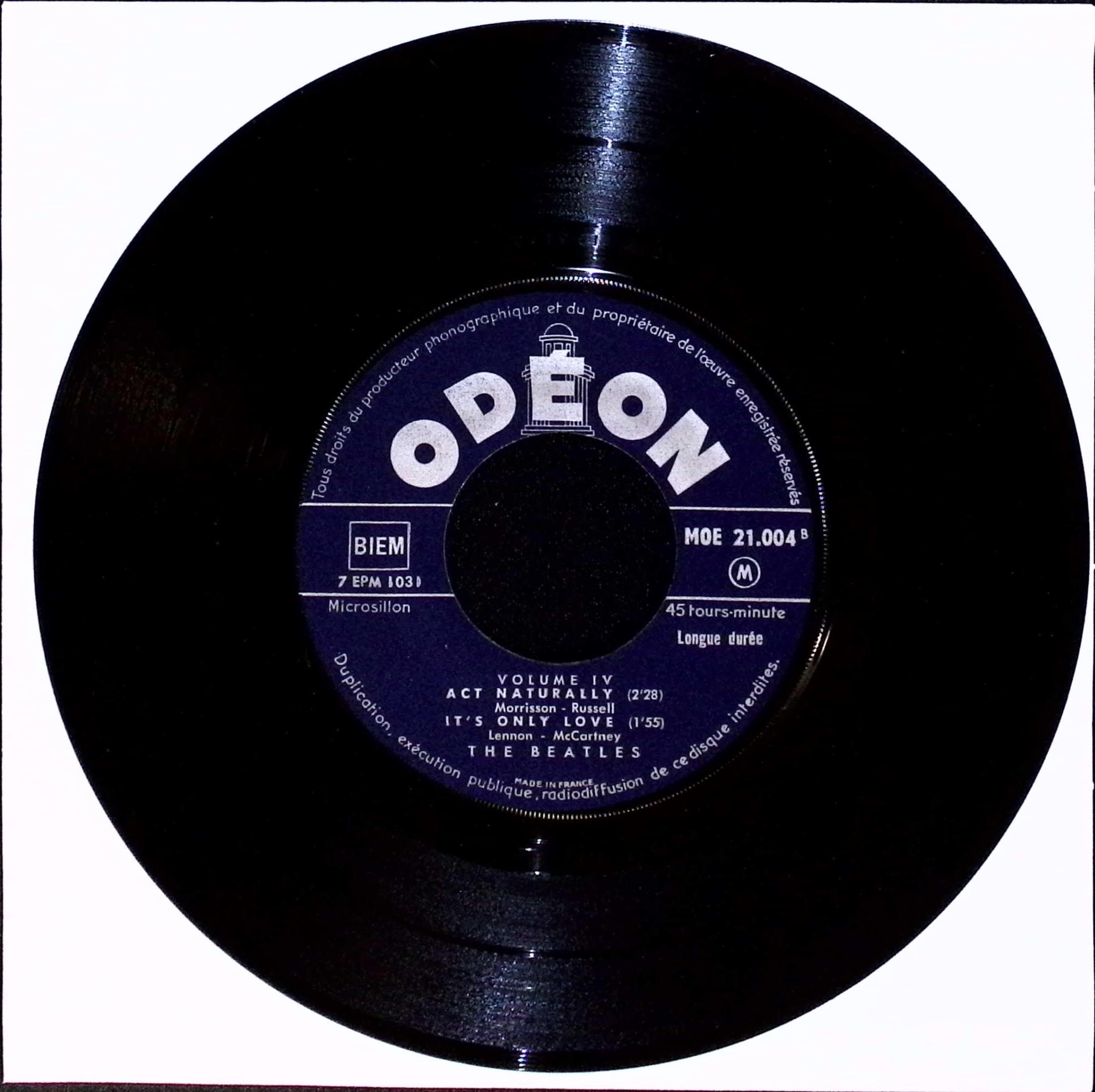 The Beatles - Volume 4 (France)