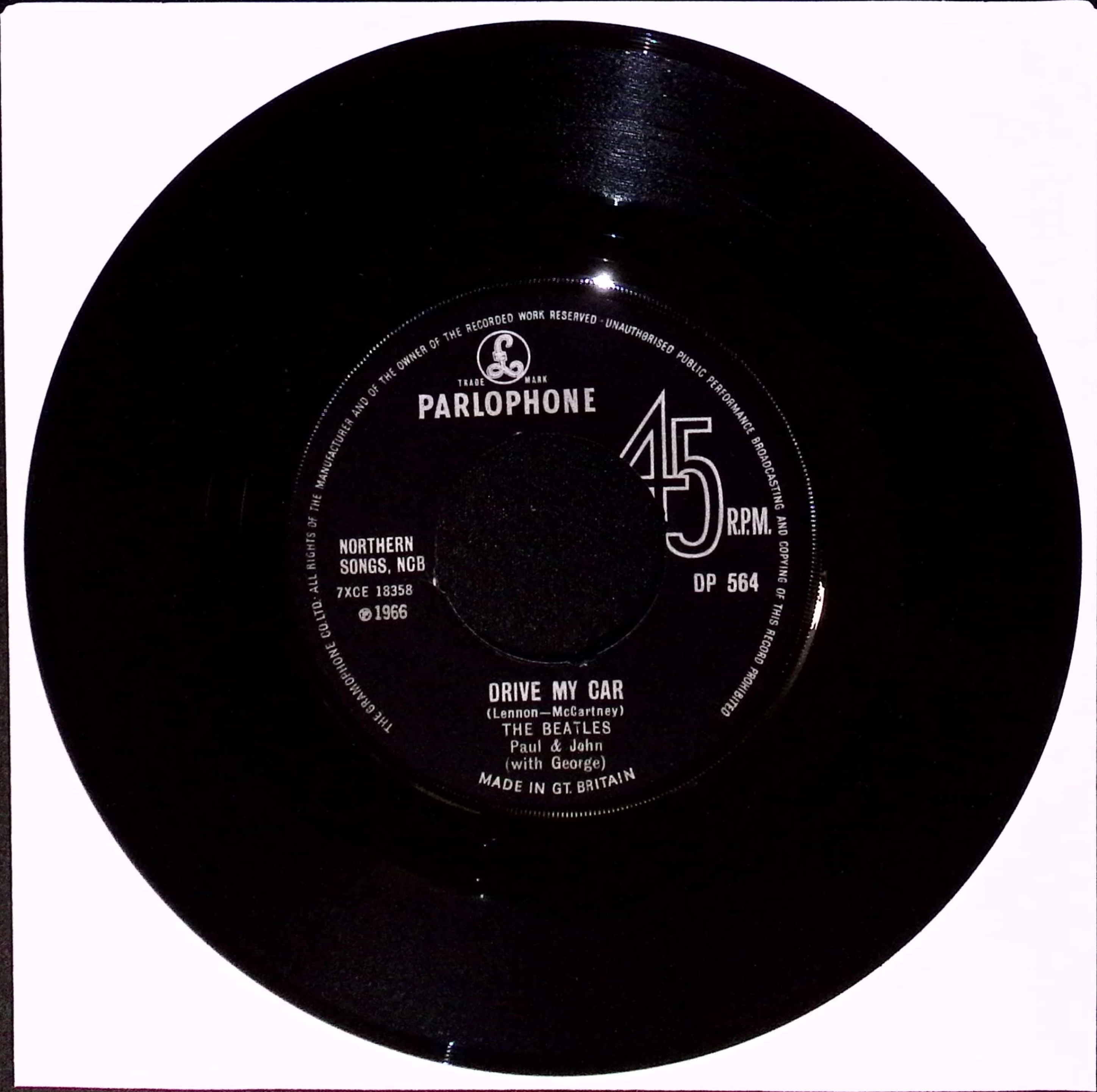 The Beatles - Michelle / Drive My Car (UK)