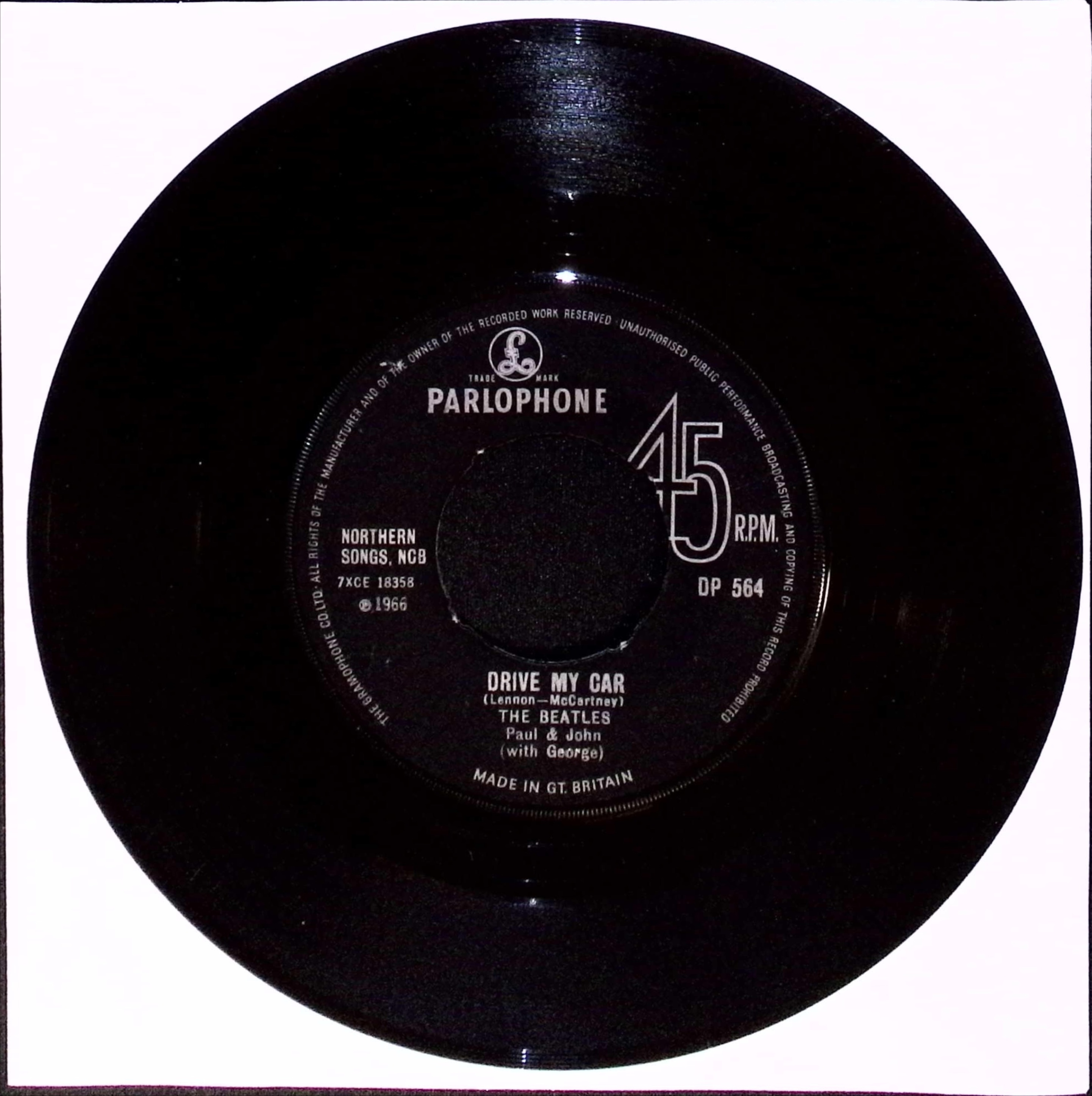 The Beatles - Michelle / Drive My Car (UK)