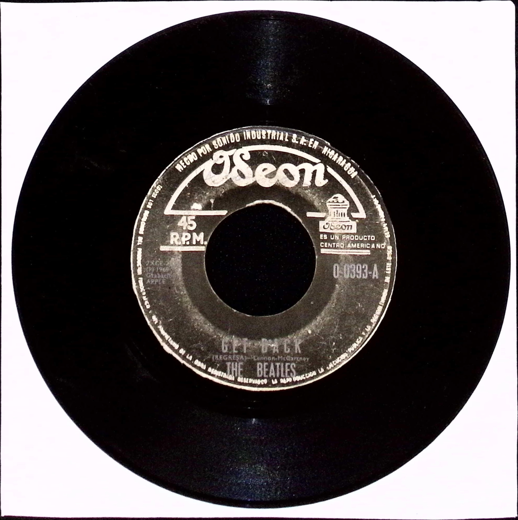 The Beatles - Get Back / Don't Let Me Down (Nicaragua)