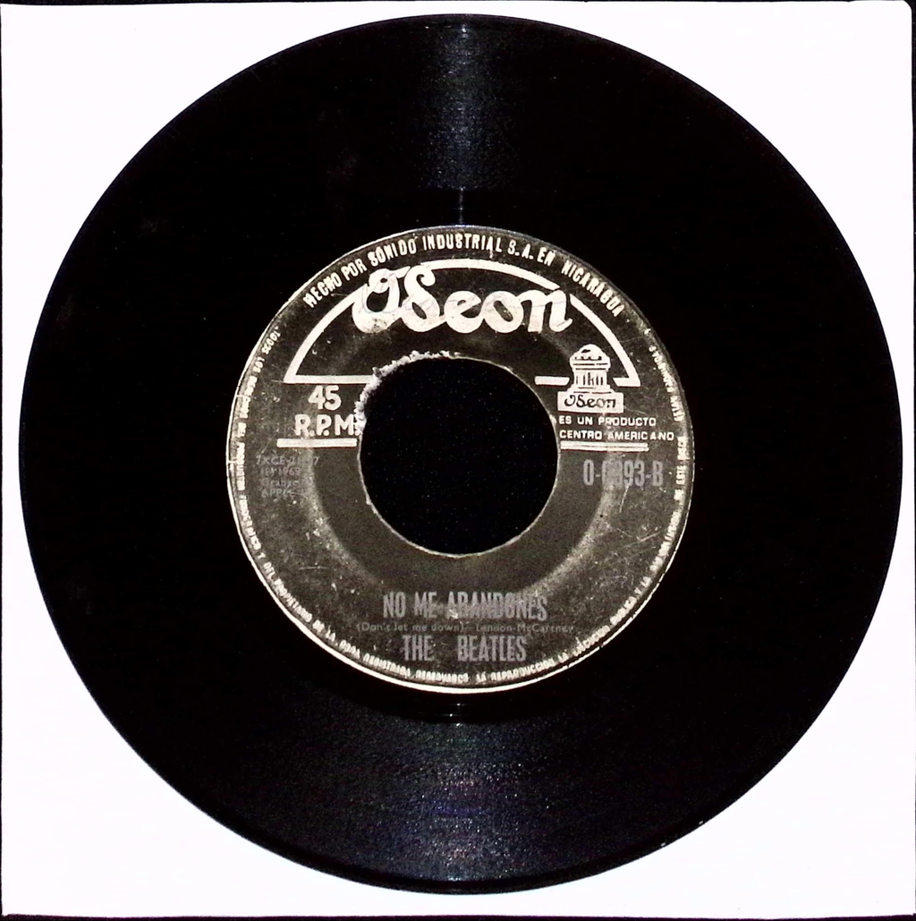 The Beatles - Get Back / Don't Let Me Down (Nicaragua)