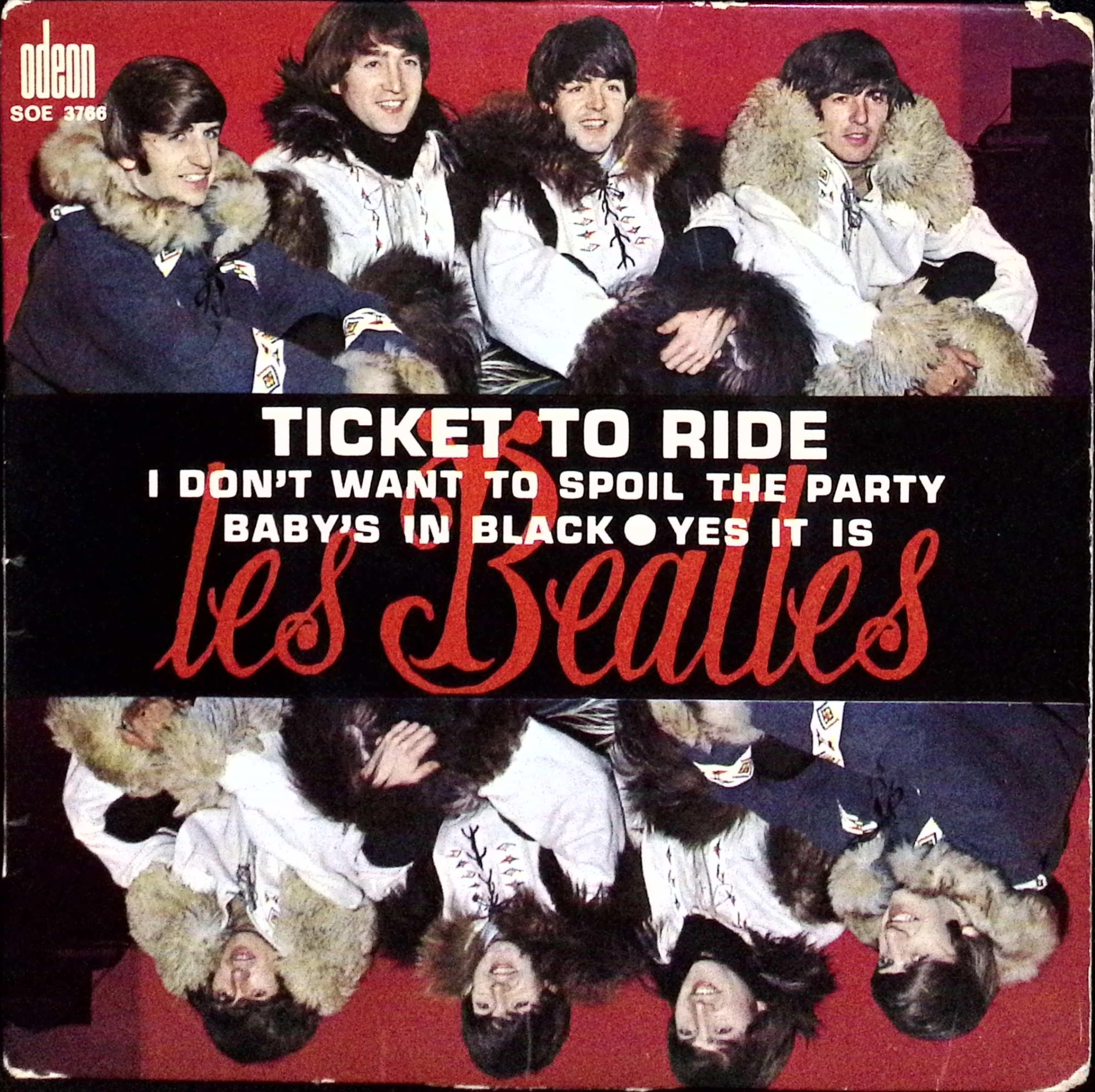 The Beatles - Ticket To Ride (France)