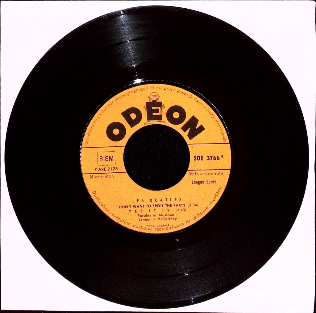 The Beatles - Ticket To Ride (France)