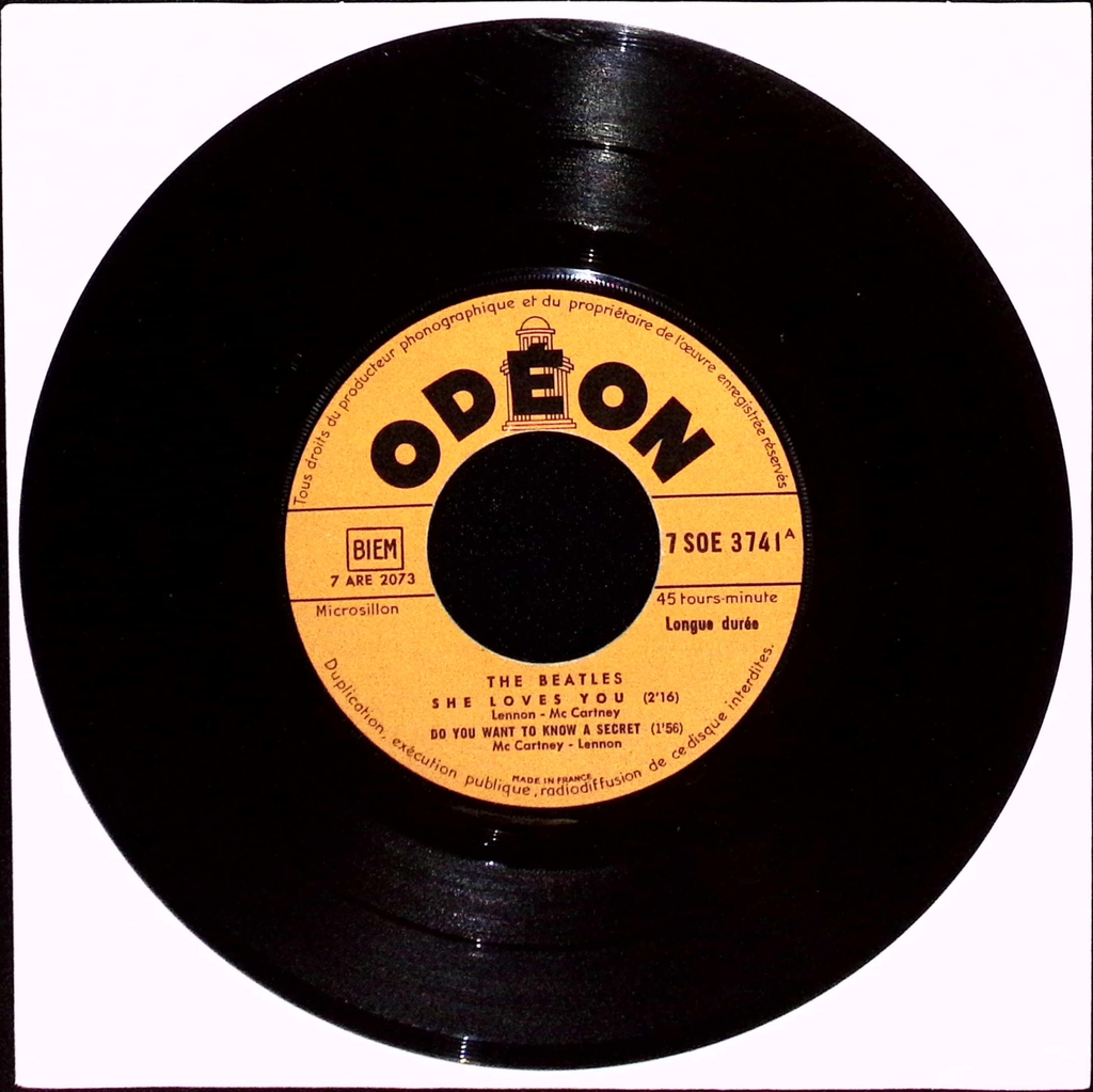 The Beatles - She Loves You (France)