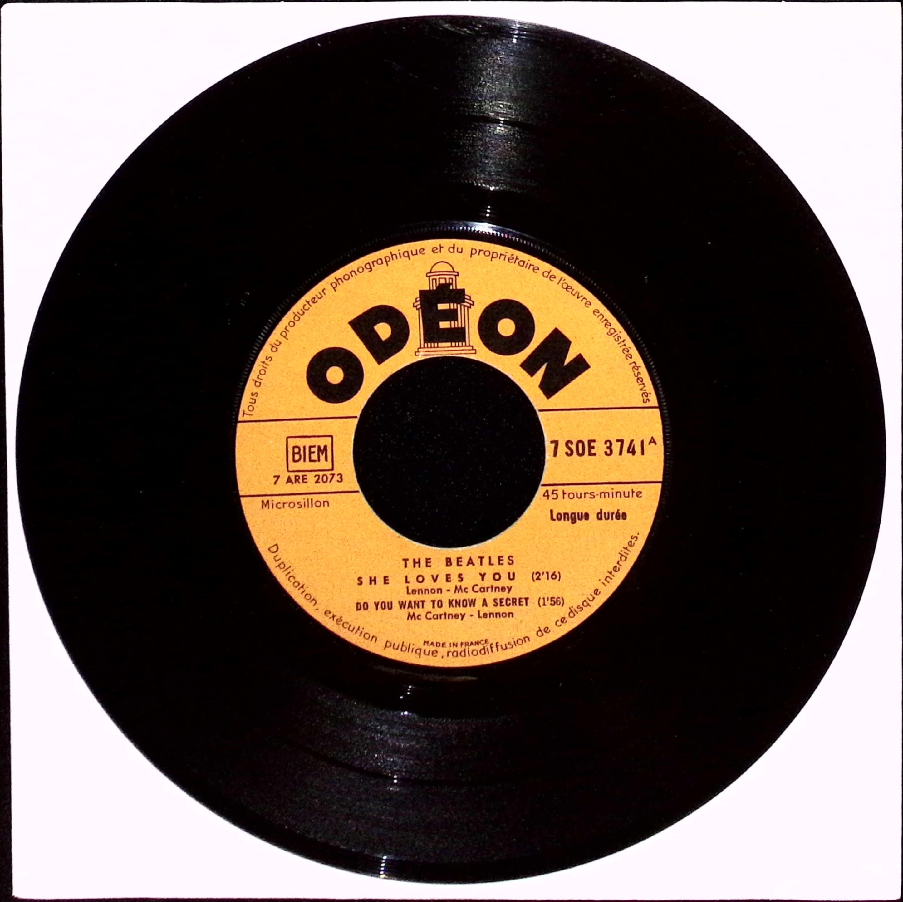 The Beatles - She Loves You (France)