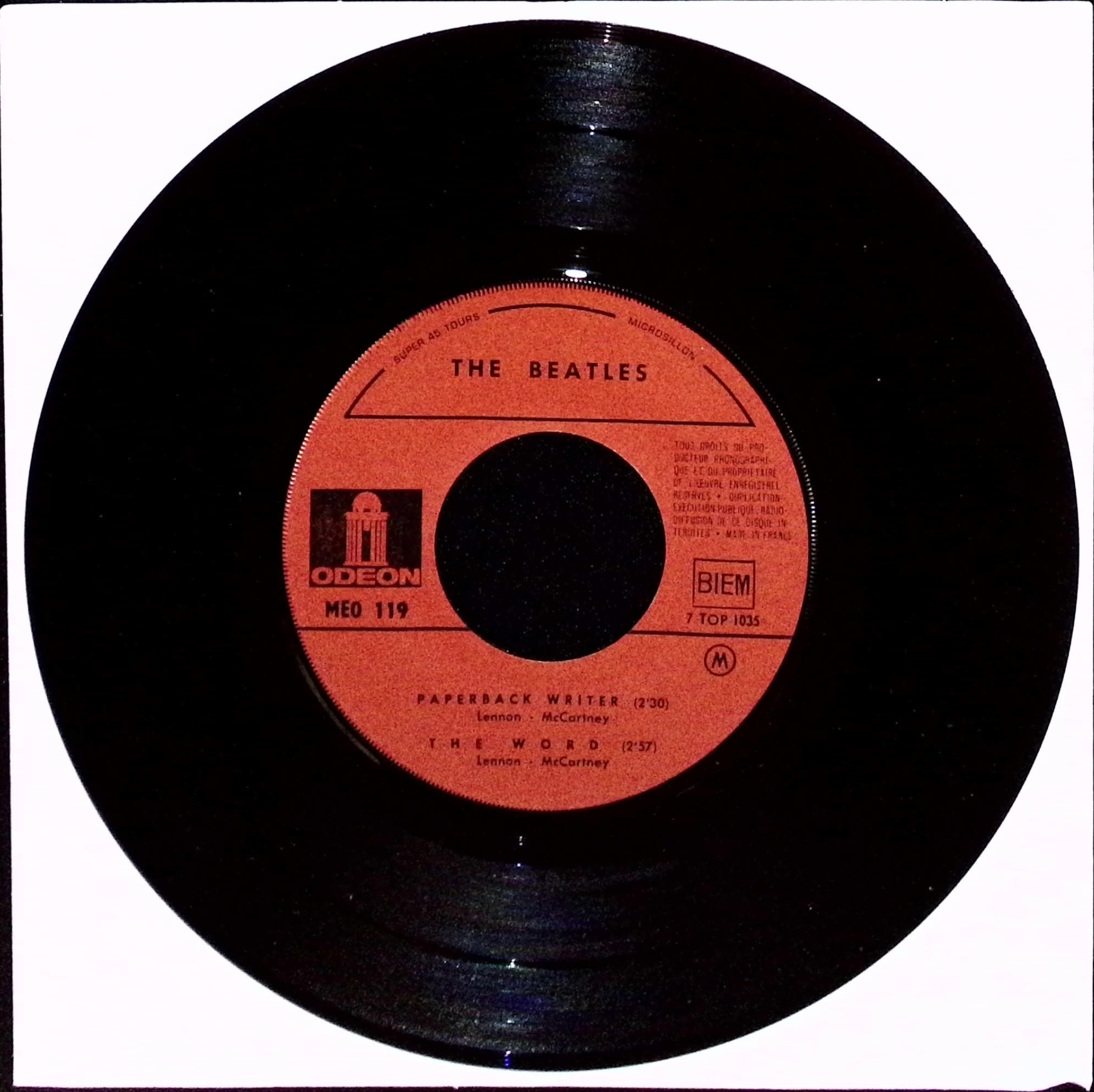 The Beatles - Paperback Writer (France)