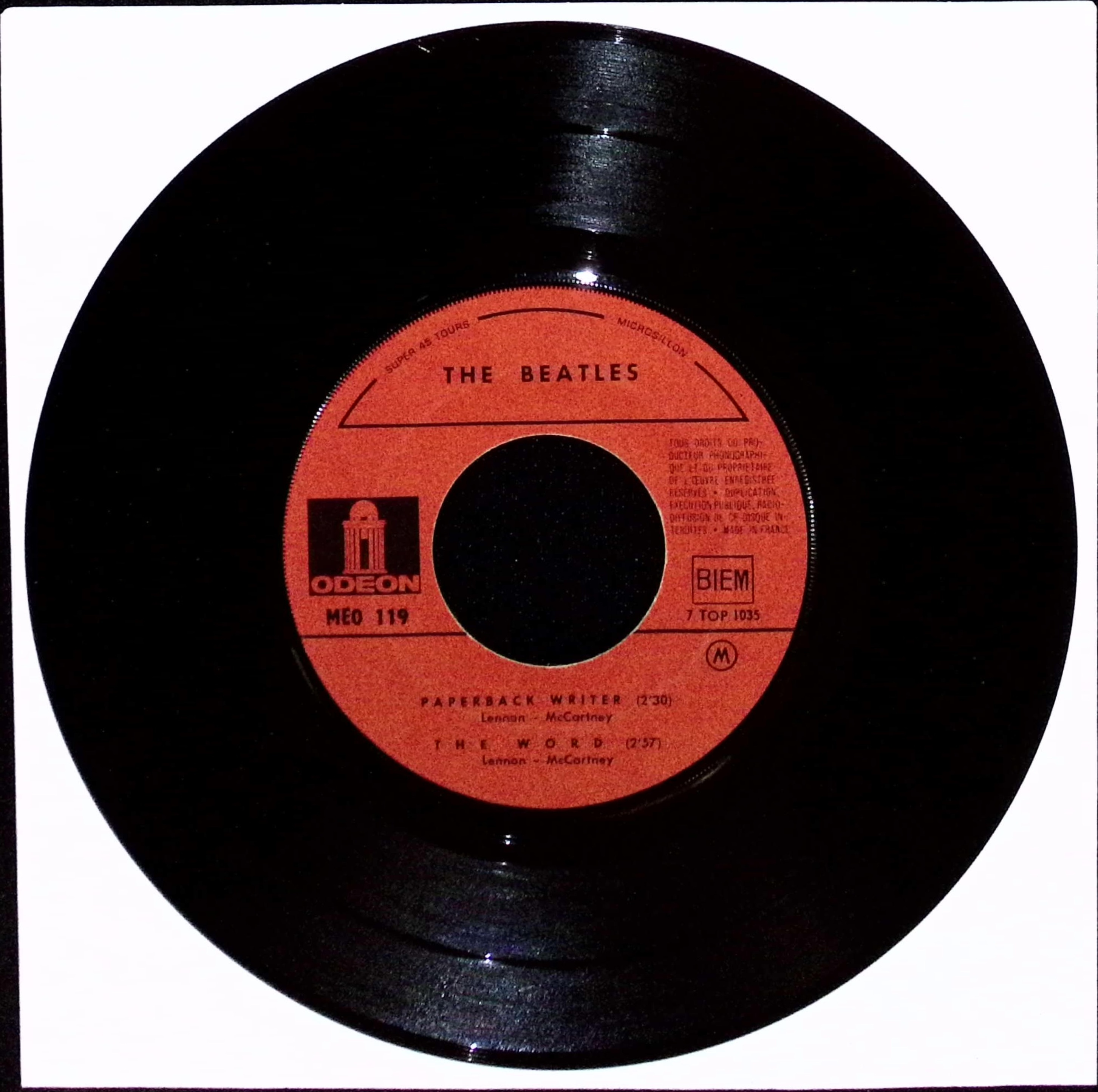 The Beatles - Paperback Writer (France)