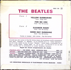 The Beatles - Yellow Submarine (France)
