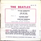 The Beatles - Yellow Submarine (France)