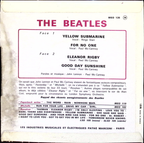 The Beatles - Yellow Submarine (France)