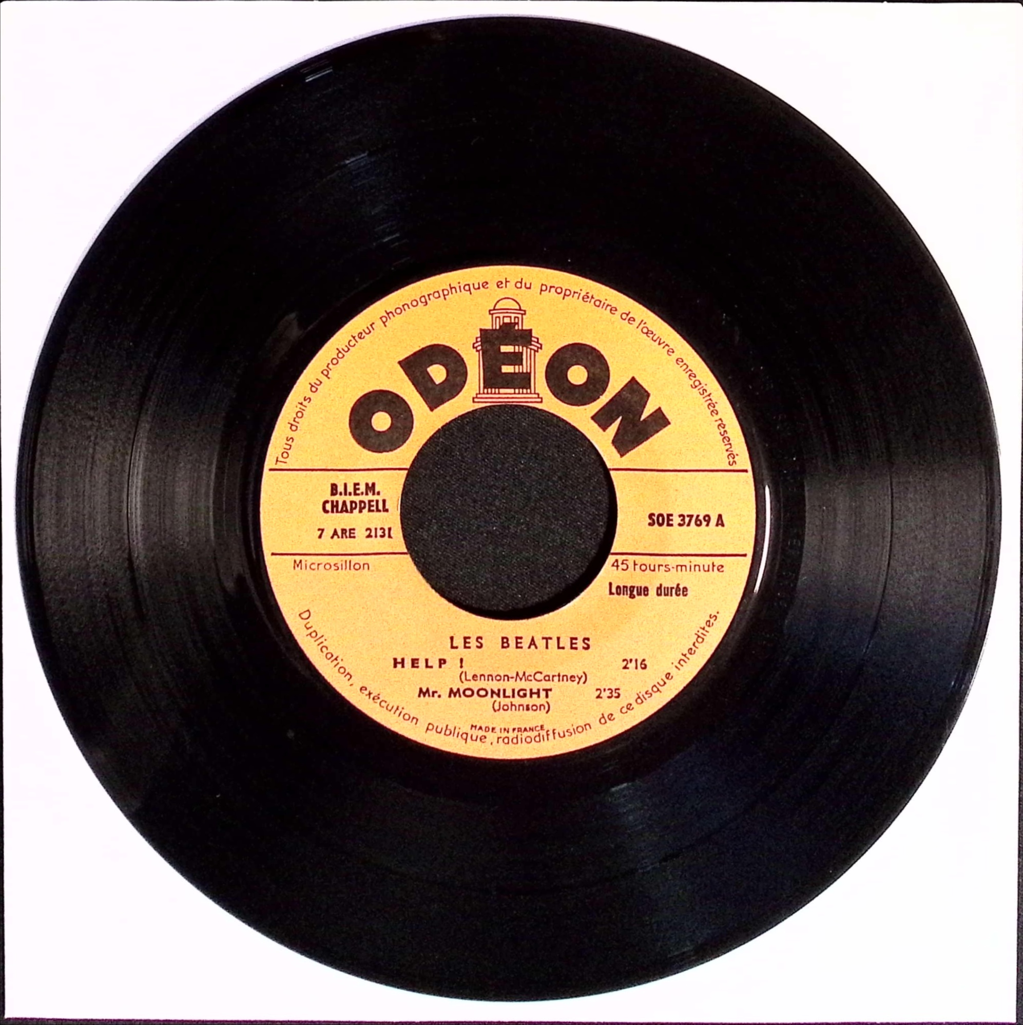 The Beatles - Help! (France)