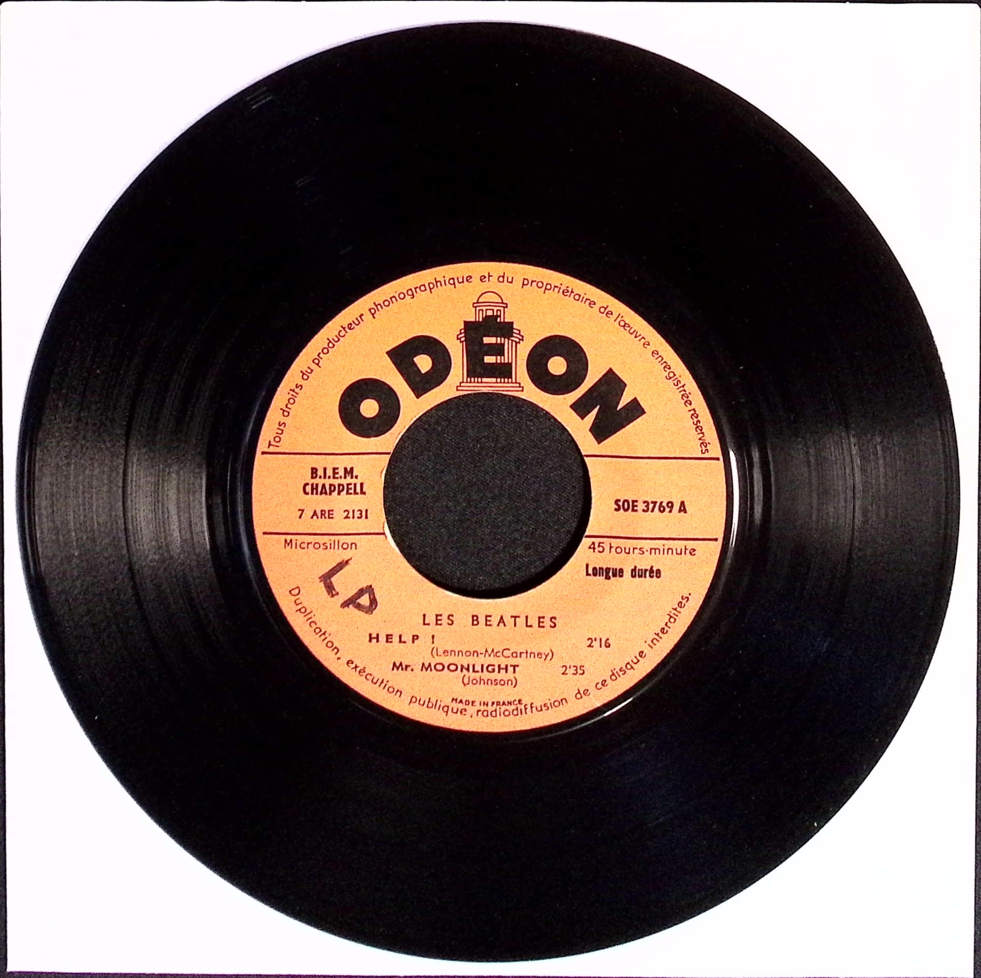 The Beatles - Help! (France)