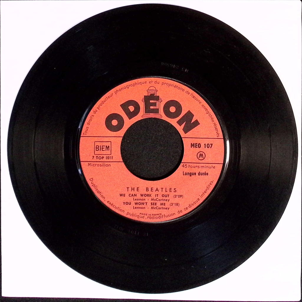 The Beatles - We Can Work It Out (France)
