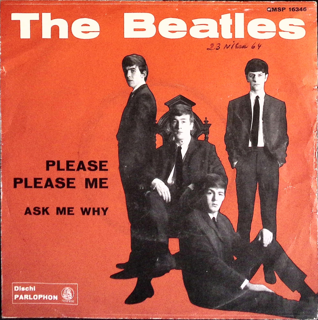 The Beatles - Please Please Me / Ask Me Why (Italy)