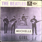 The Beatles - Michelle / Girl (Norway)