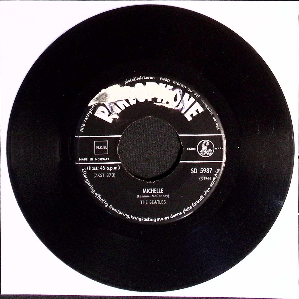 The Beatles - Michelle / Girl (Norway)