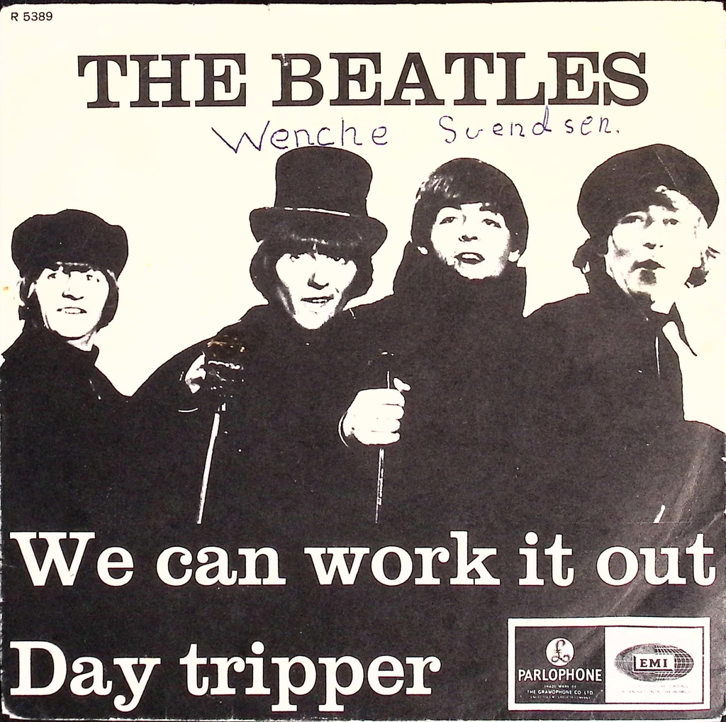 The Beatles - We Can Work It Out / Day Tripper (Norway)