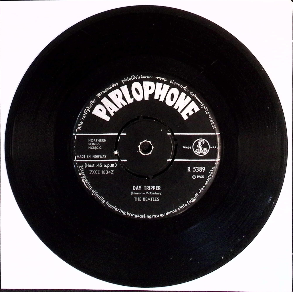 The Beatles - We Can Work It Out / Day Tripper (Norway)