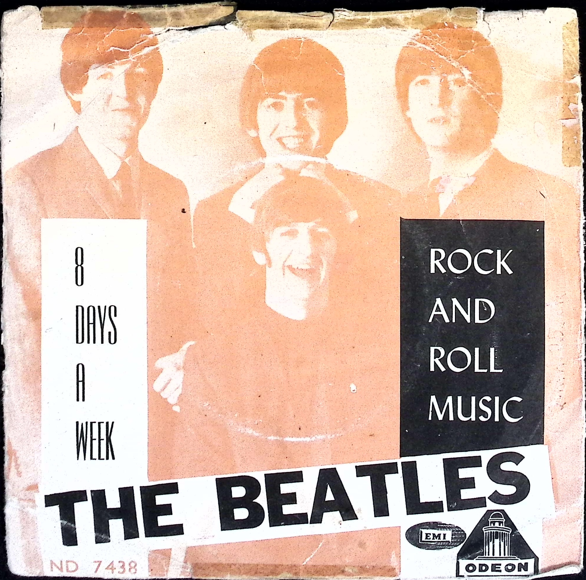 The Beatles - Eight Days A Week / Rock And Roll Music (Norway)