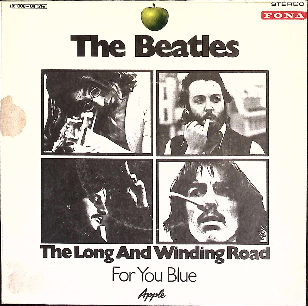 The Beatles - The Long And Winding Road / For You Blue (Germany)