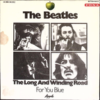 The Beatles - The Long And Winding Road / For You Blue (Germany)
