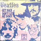 The Beatles - Get Back / Don't Let Me Down (Spain)
