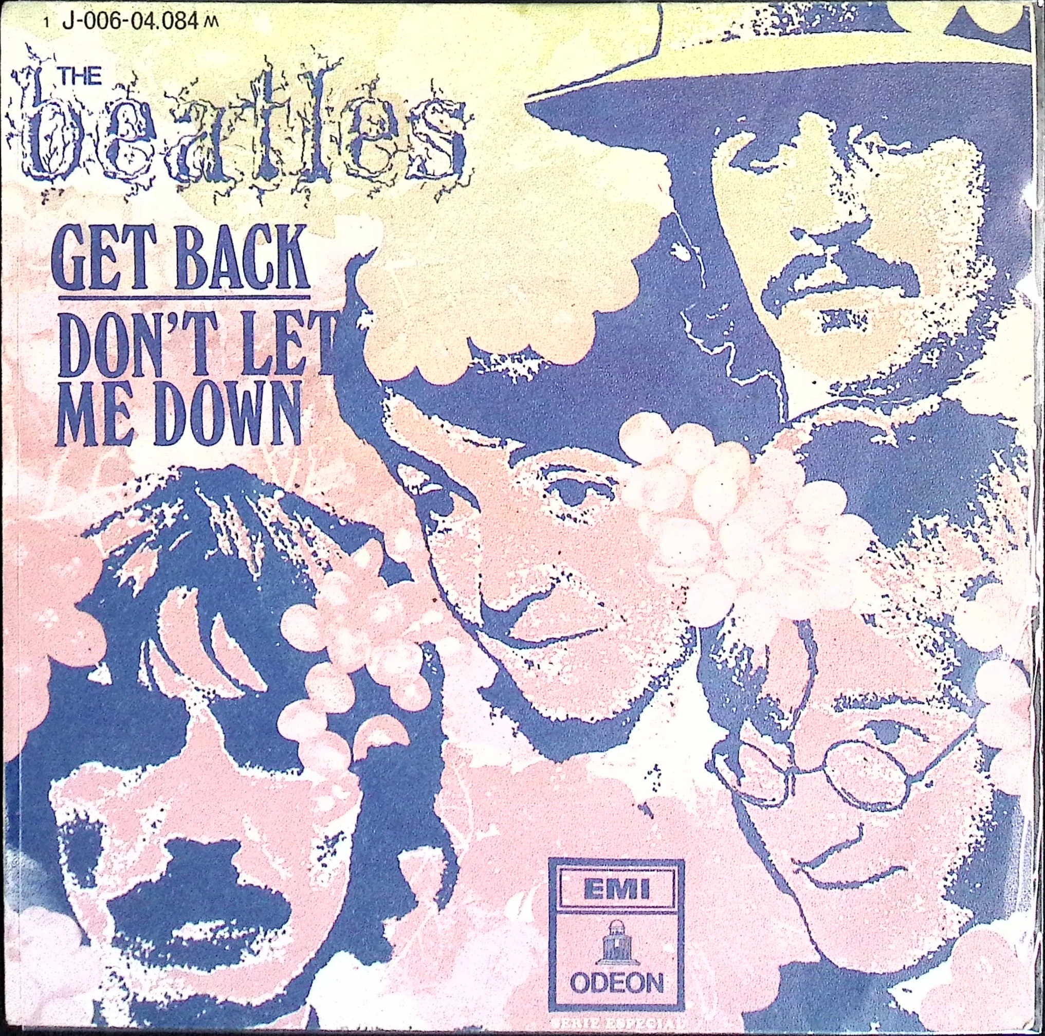 The Beatles - Get Back / Don't Let Me Down (Spain)