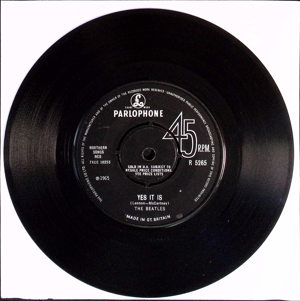 The Beatles - Ticket To Ride / Yes It Is (UK)