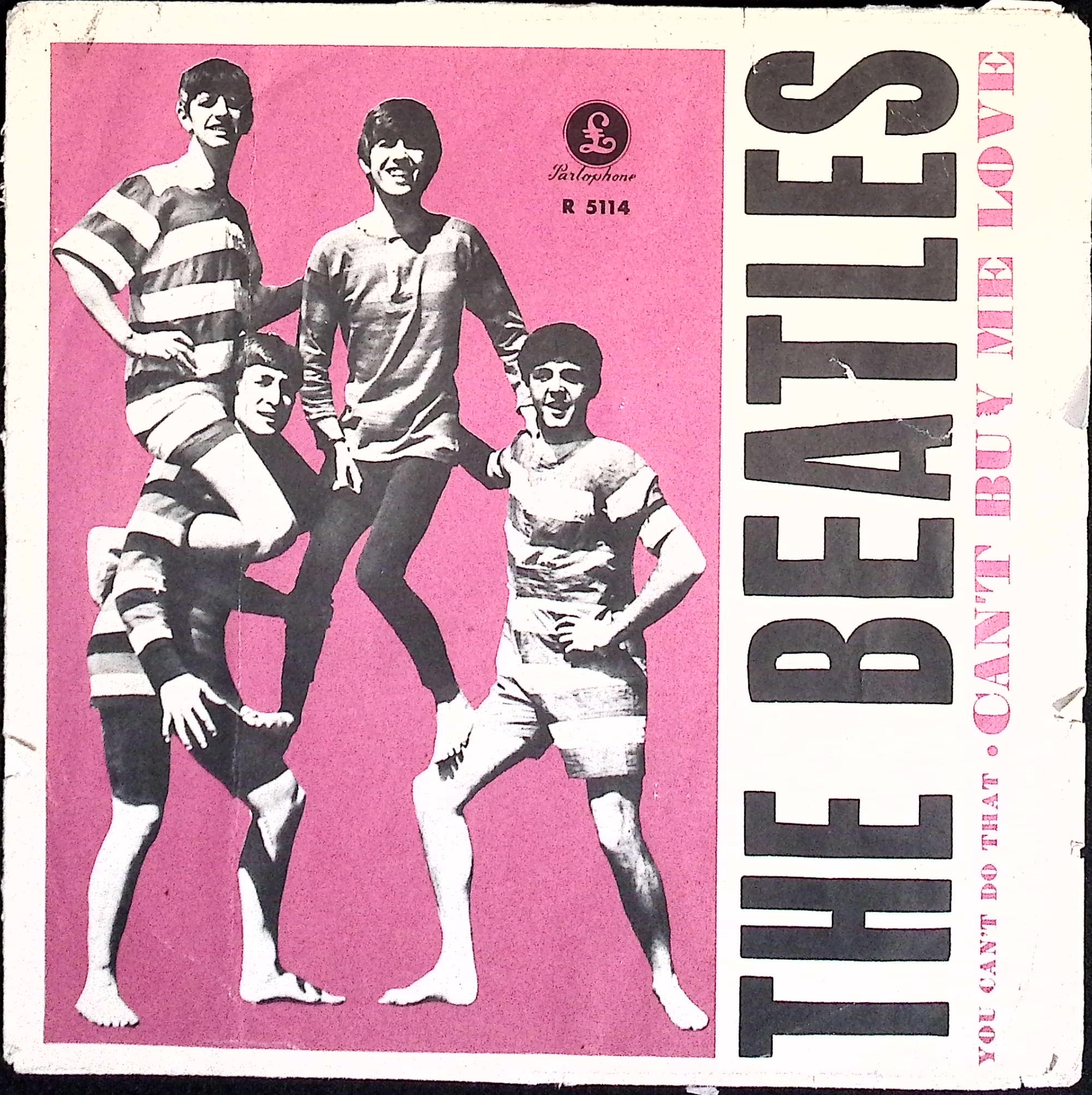 The Beatles - Can't Buy Me Love / You Can't Do That (Sweden)