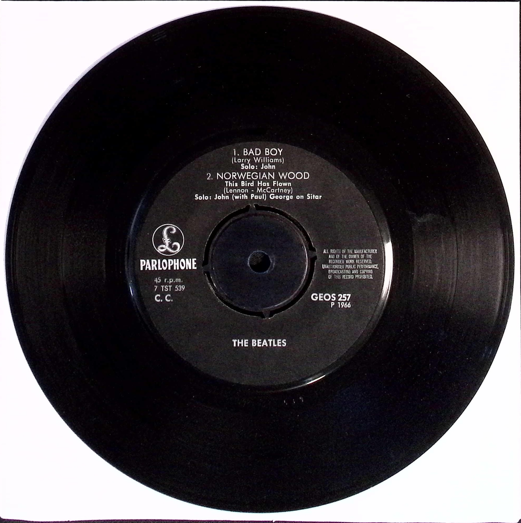The Beatles - Bad Boy (Sweden)
