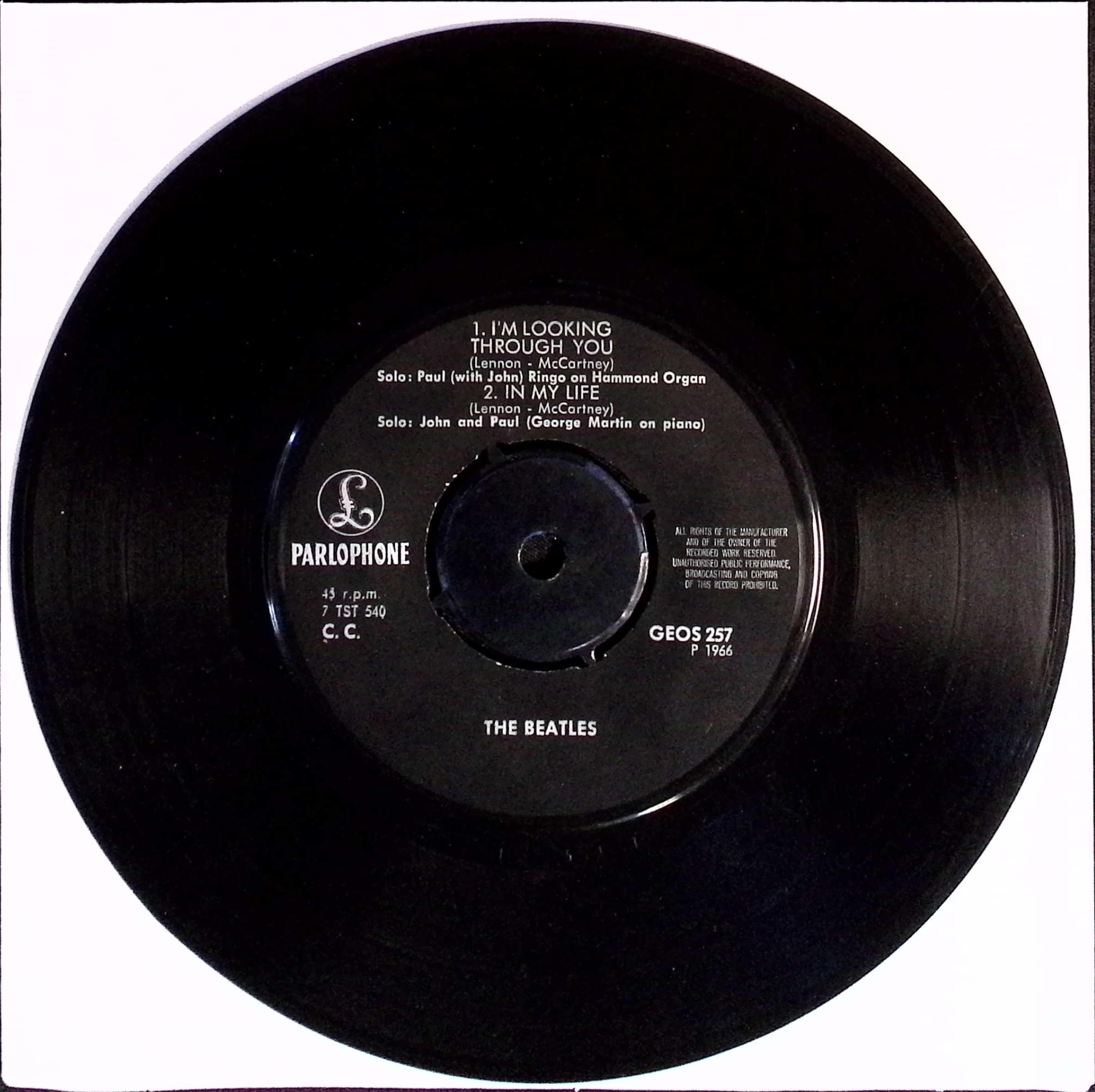 The Beatles - Bad Boy (Sweden)