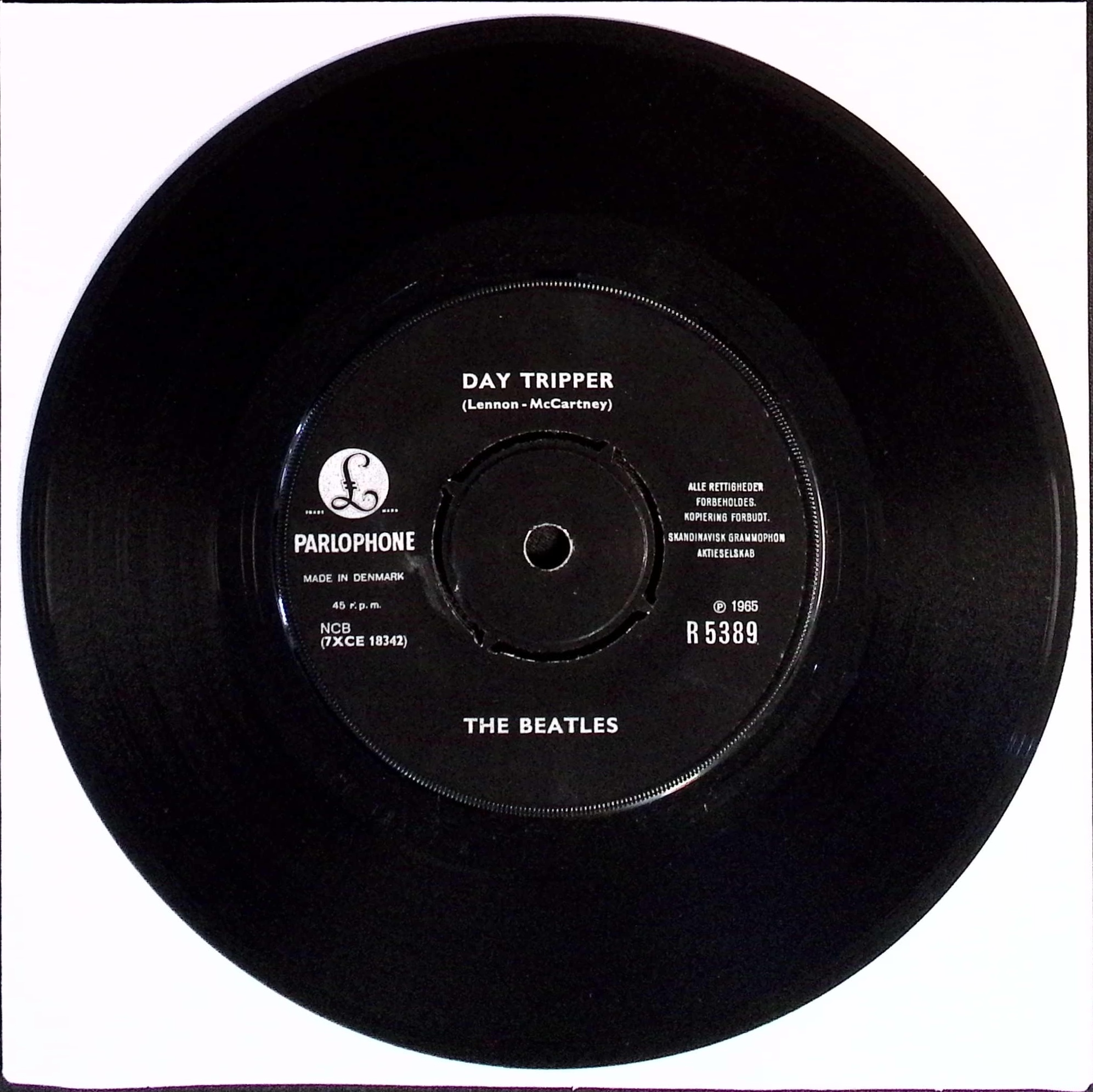 The Beatles - We Can Work It Out / Day Tripper (Denmark)