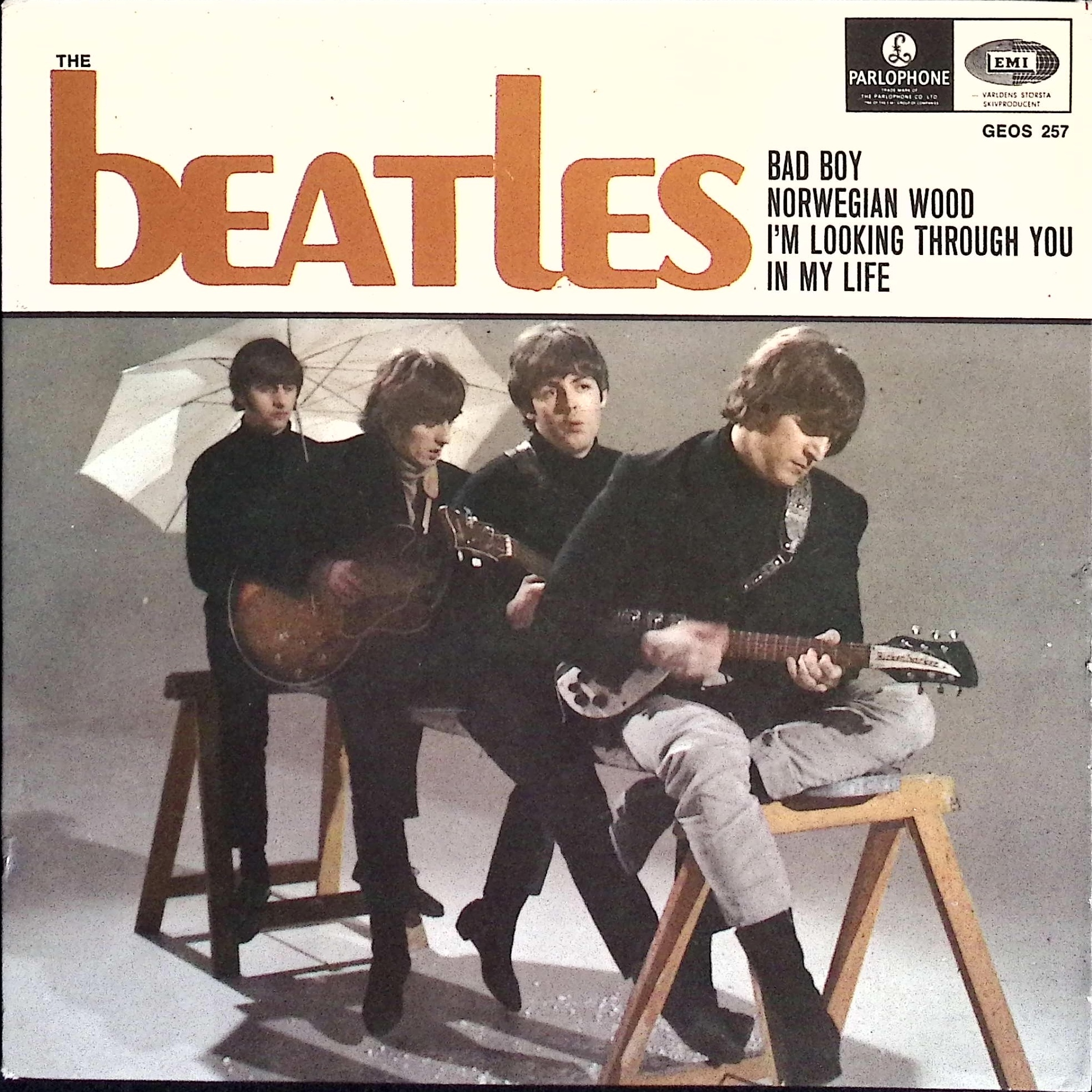 The Beatles - Bad Boy (Sweden)