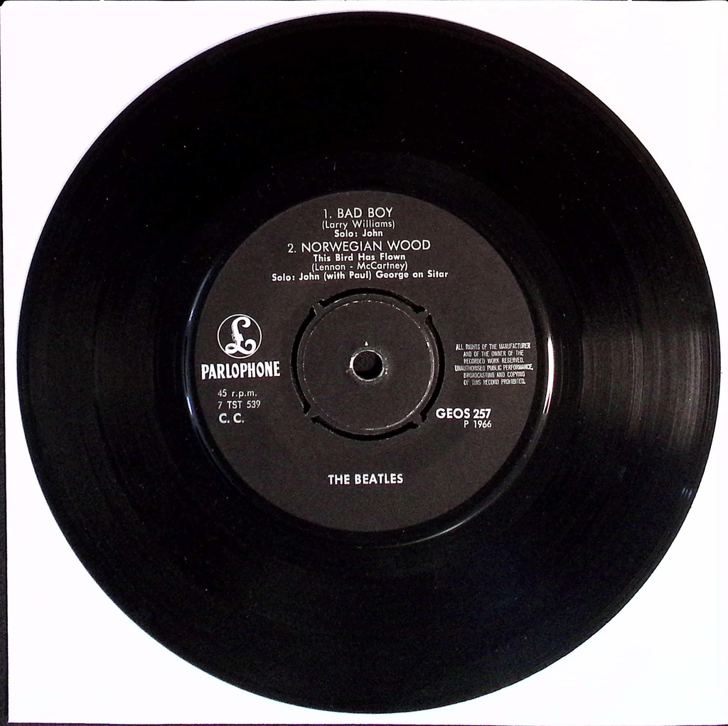 The Beatles - Bad Boy (Sweden)