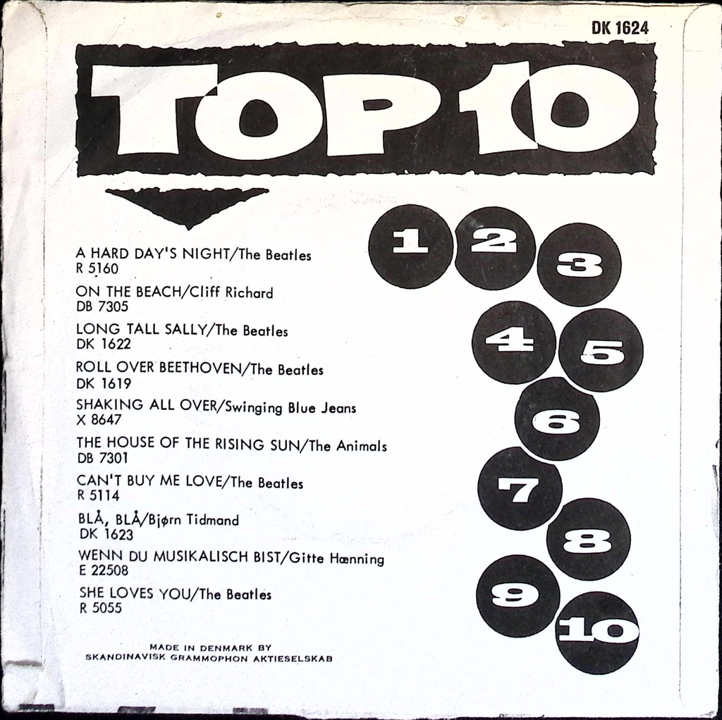 The Beatles - I Should Have Known Better / Tell Me Why (Denmark)