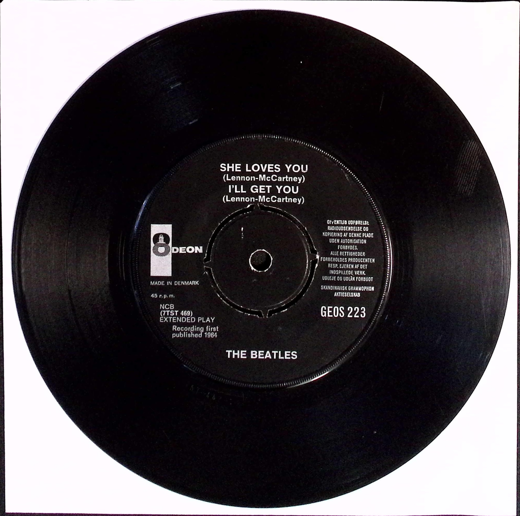The Beatles - She Loves You  (Denmark)