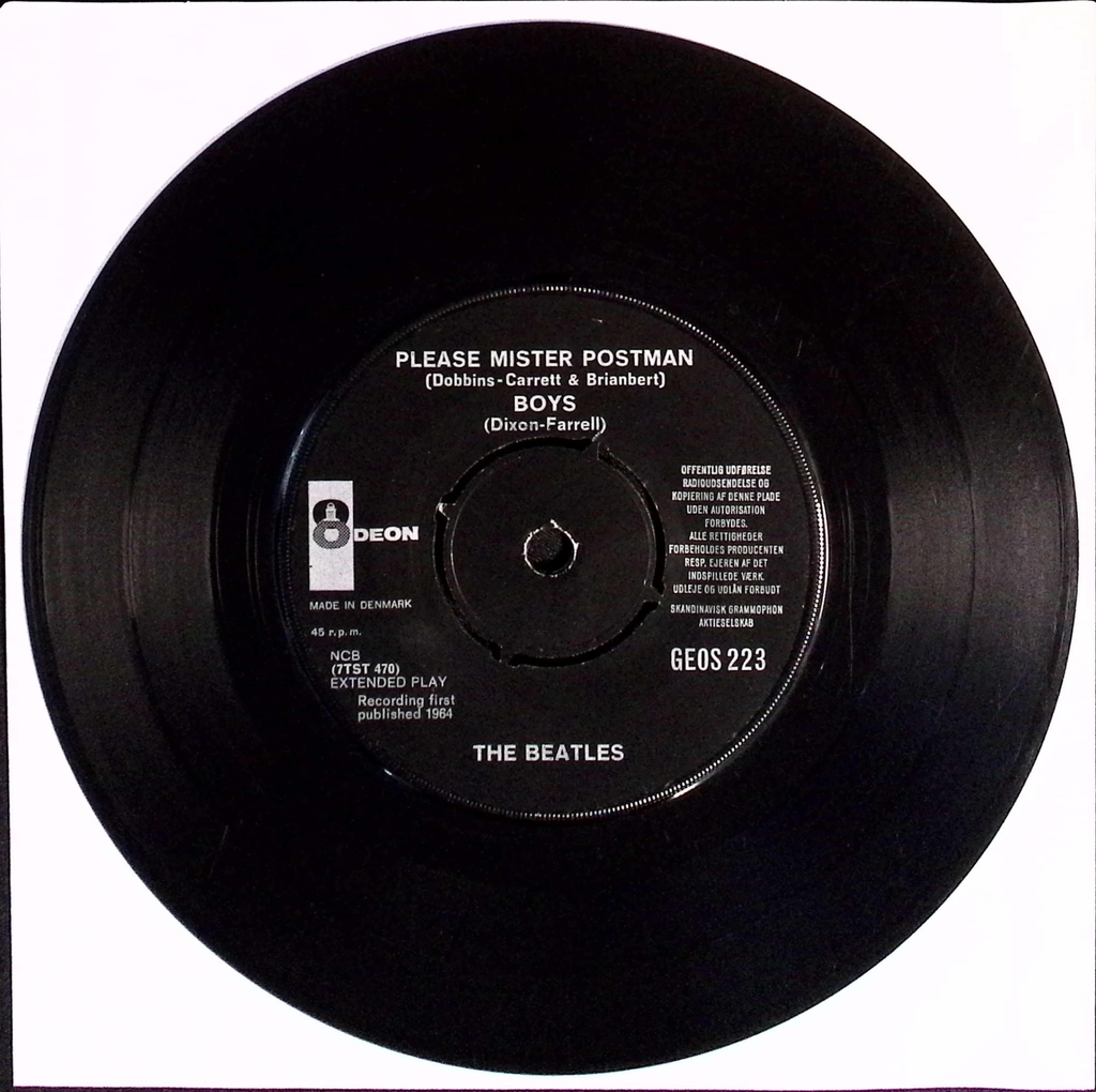 The Beatles - She Loves You  (Denmark)