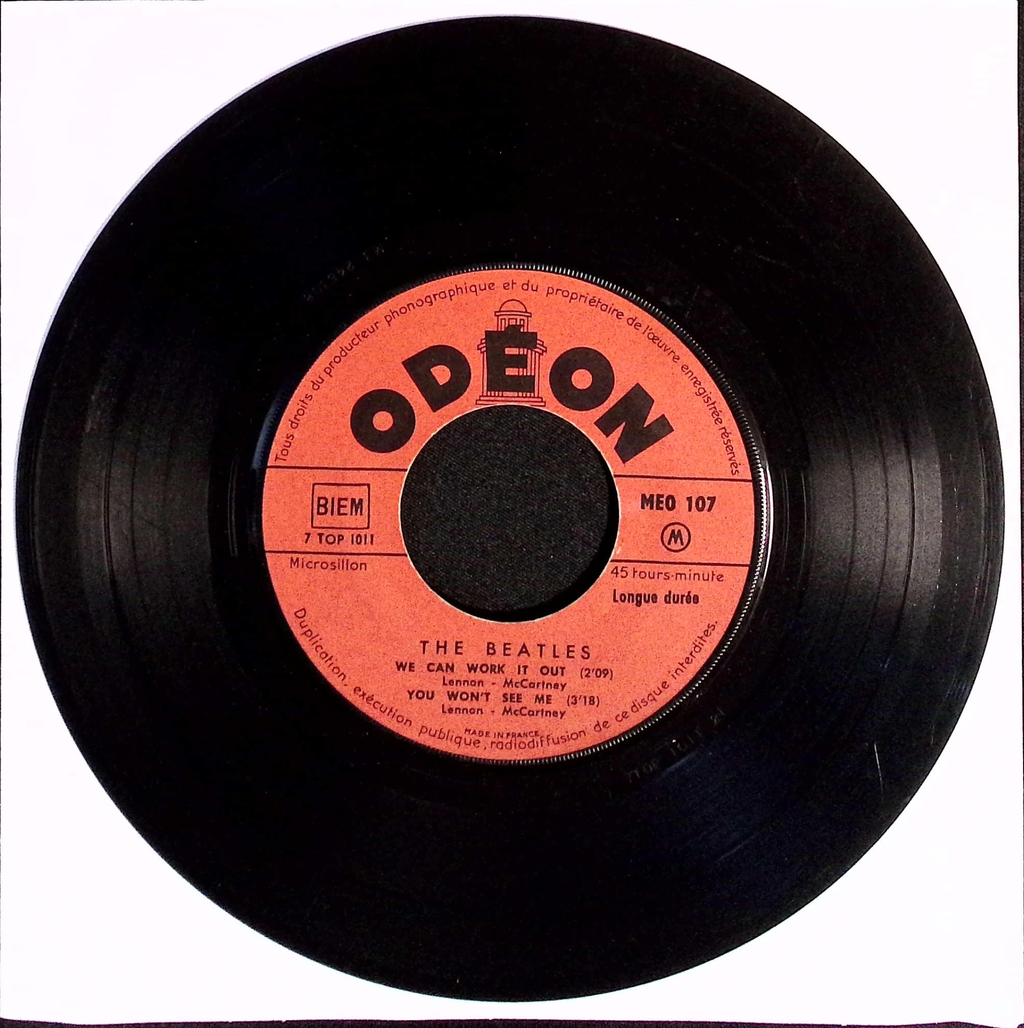 The Beatles - We Can Work It Out (France)