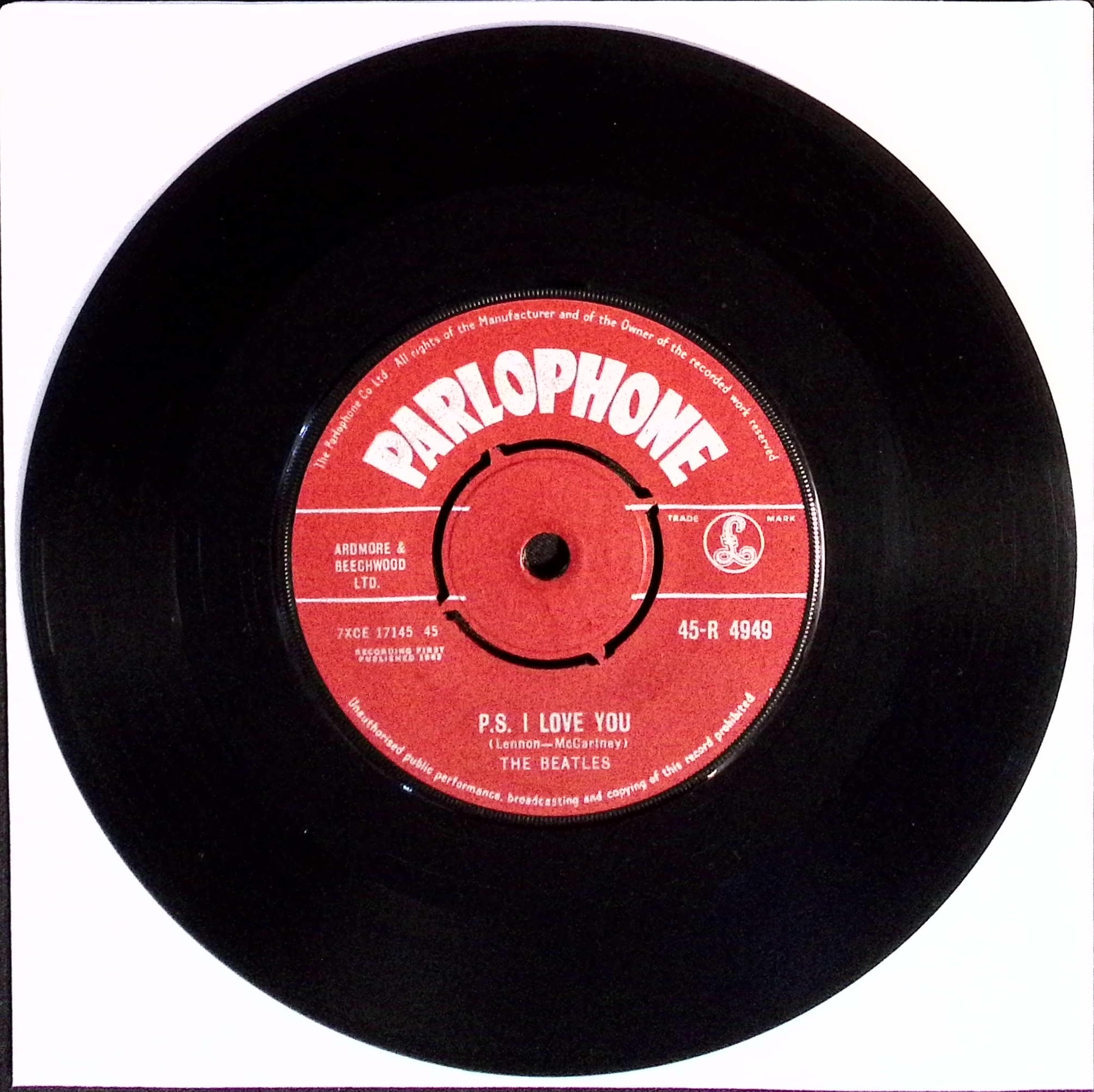 The Beatles - Love Me Do / P.S. I Love You (UK)