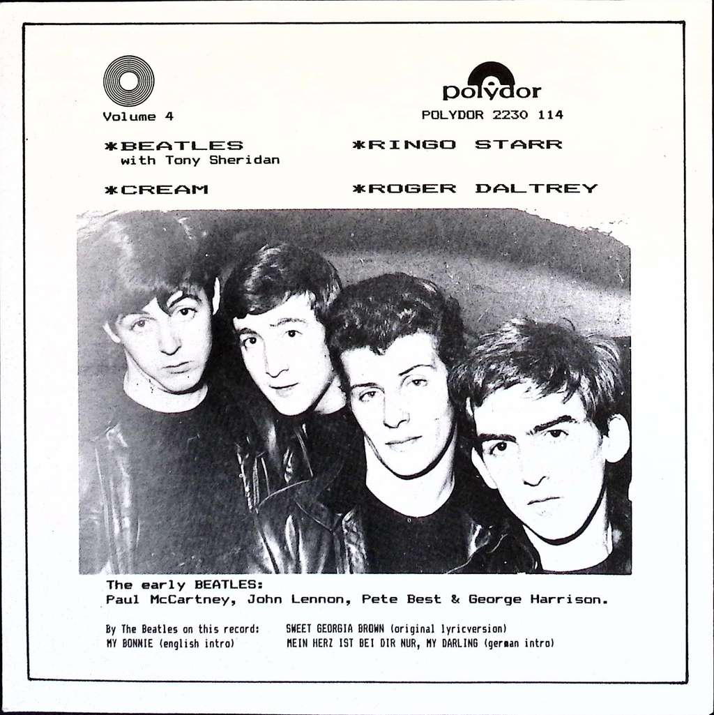 The Beatles - Volume 4. EP (Sweden)