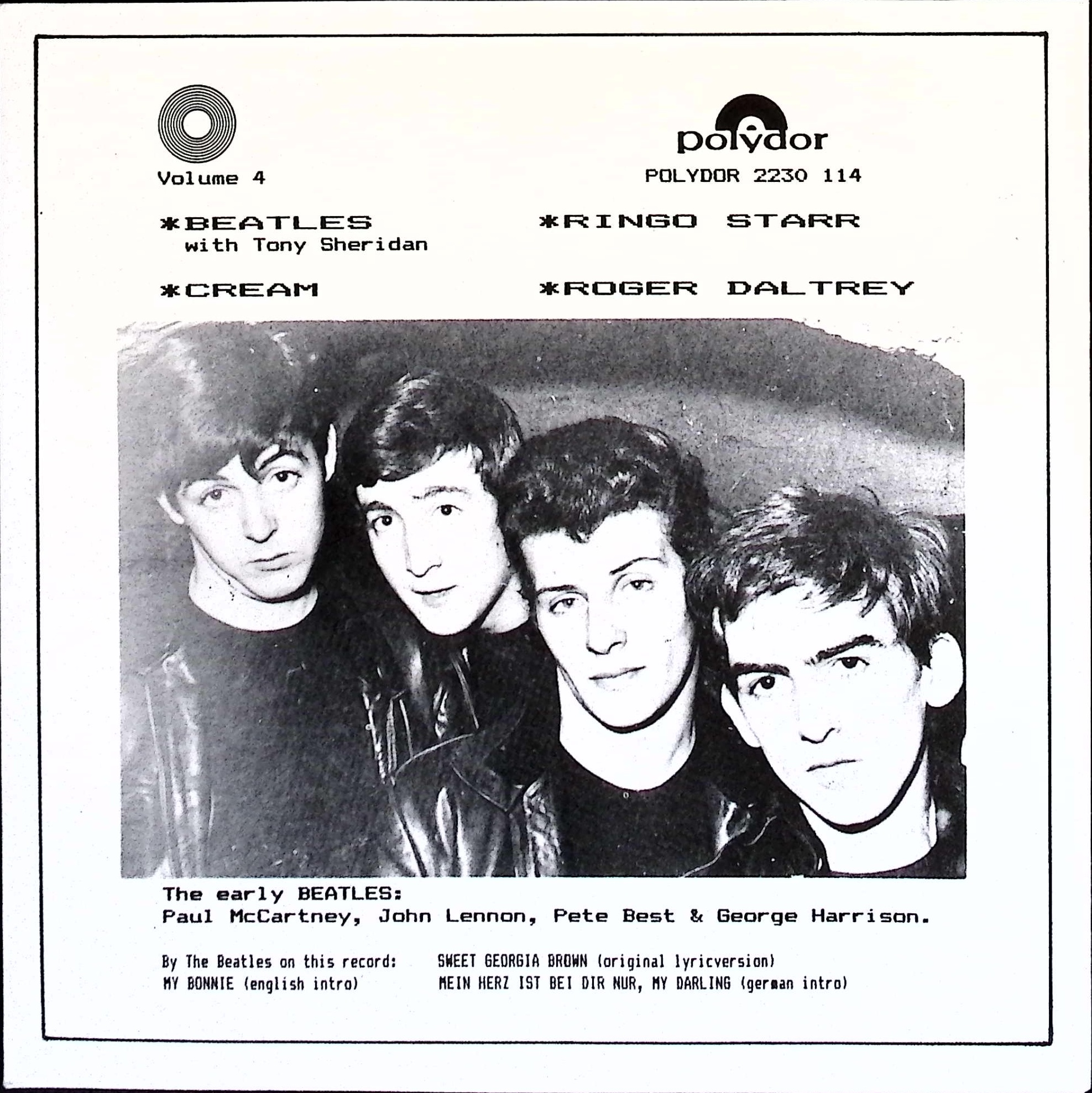 The Beatles - Volume 4. EP (Sweden)