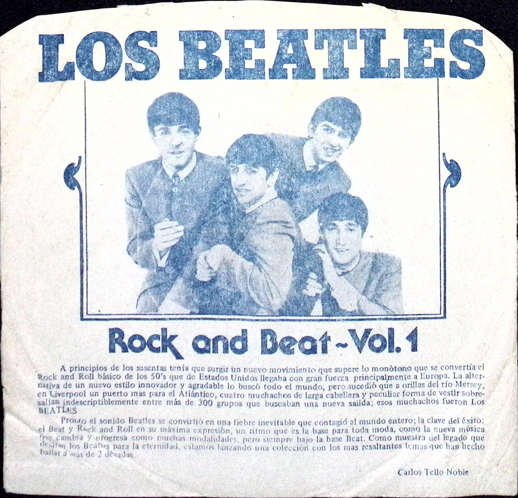 The Beatles - "Rock and Beat" Vol.1 (Peru)