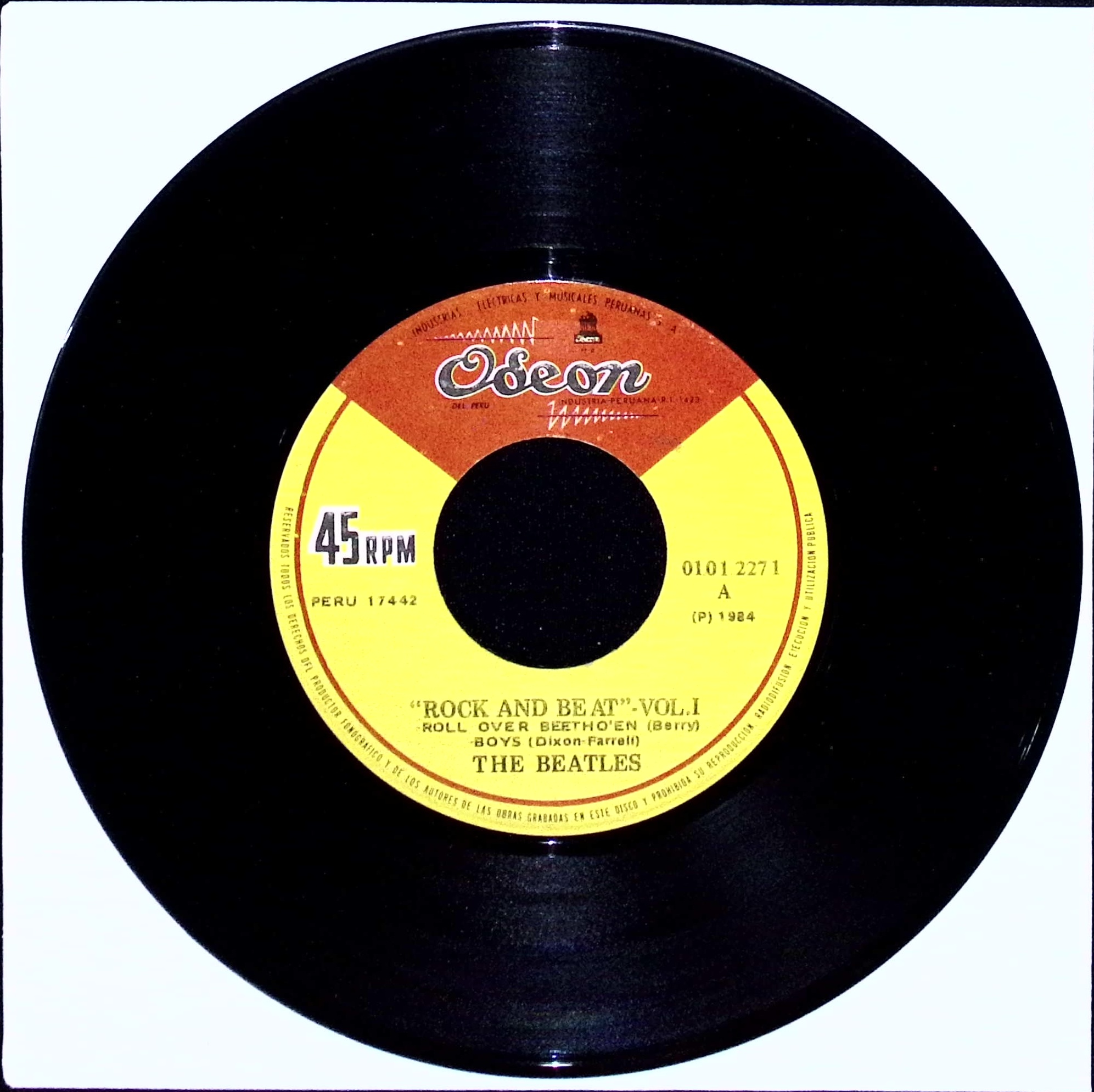 The Beatles - "Rock and Beat" Vol.1 (Peru)